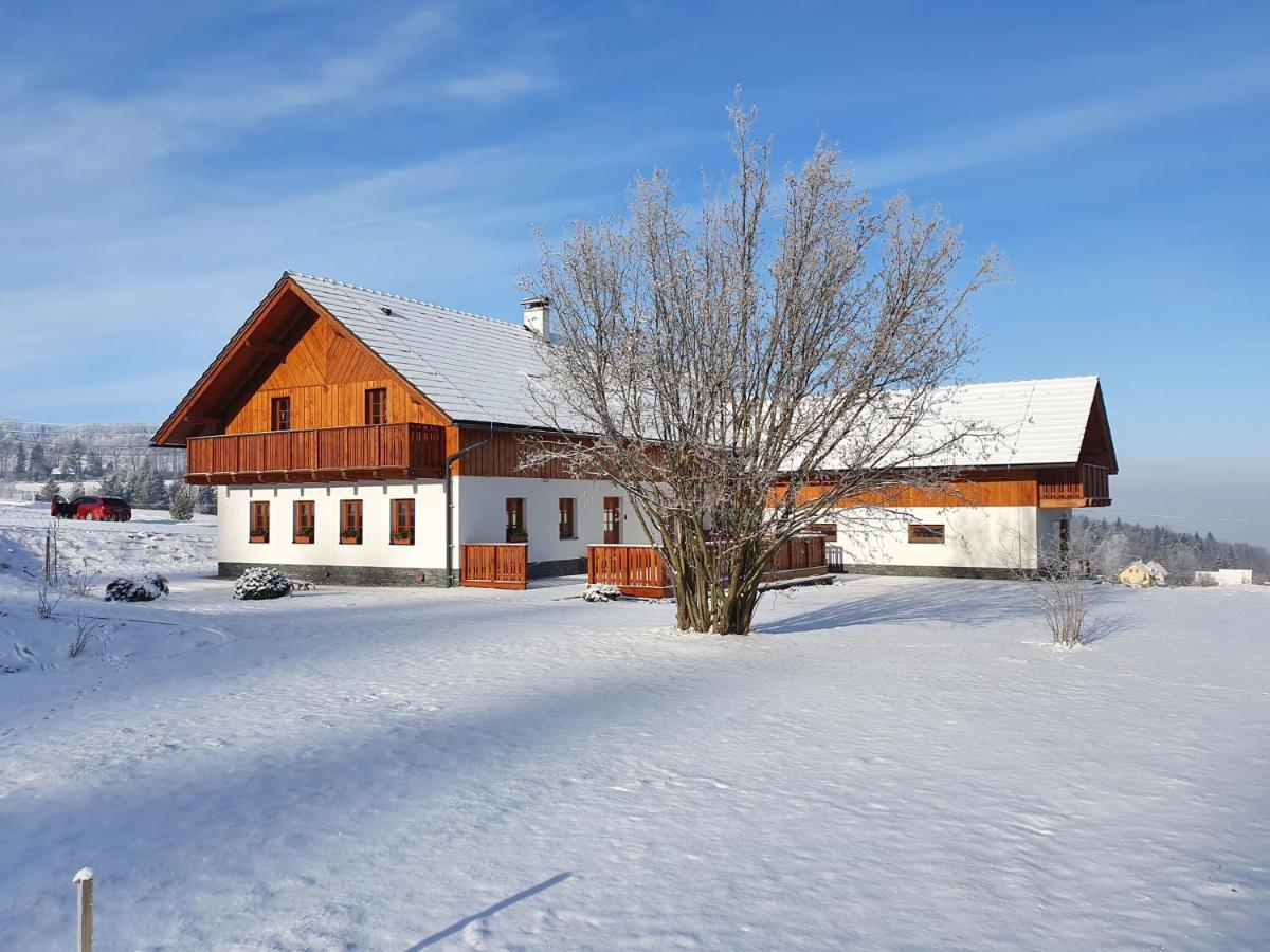 Penzion Stříbrník Krásná Exteriér fotografie