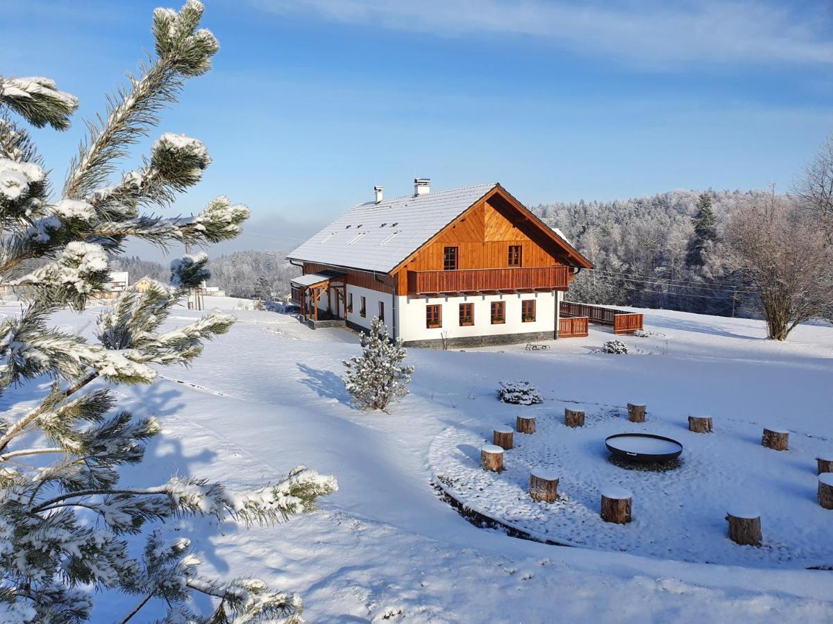 Penzion Stříbrník Krásná Exteriér fotografie